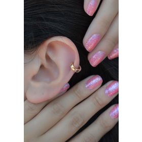 Sacce Scarves&Accessories Düz Halka Tragus Helix Kıkırdak Küpesi Piercing