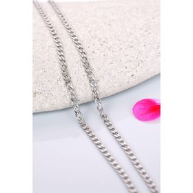 Sacce Scarves&Accessories Erkek Çelik Gümüş Renk 45 cm Kolye