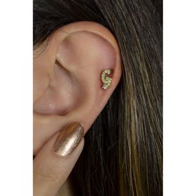 Sacce Scarves&Accessories G Harfi Helix Kıkırdak Lob Tragus Piercing