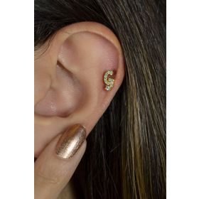 Sacce Scarves&Accessories G Harfi Helix Kıkırdak Lob Tragus Piercing
