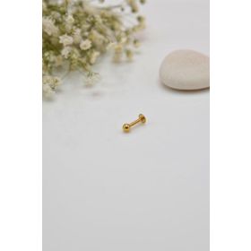 Sacce Scarves&Accessories Gold Çelik Top 6 mm Piercing