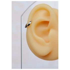 Sacce Scarves&Accessories Gümüş Renkli Halka Tragus Helix Kıkırdak Küpesi Piercing