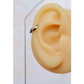 Sacce Scarves&Accessories Gümüş Renkli Halka Tragus Helix Kıkırdak Küpesi Piercing