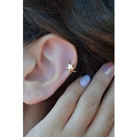 Sacce Scarves&Accessories Halka Tragus Helix Kıkırdak Küpesi Piercing