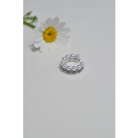 Sacce Scarves&Accessories İncili Taç Model Sıkıştırma Kıkırdak Earcuff Küpe