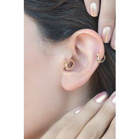 Sacce Scarves&Accessories Kalp Tragus Helix Kıkırdak Küpesi Piercing