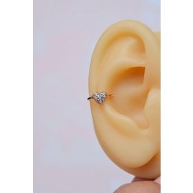 Sacce Scarves&Accessories Kalpli Sıkıştırmalı Kıkırdak Sağ Kulak Küpe