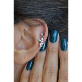 Sacce Scarves&Accessories Kelebek Sallantılı Helix Kıkırdak Piercing