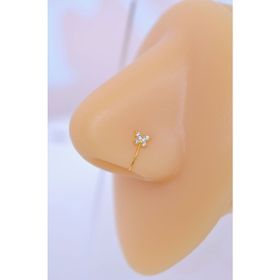 Sacce Scarves&Accessories Kelebekli Sıkıştırmalı Hızma Gold Kelebekli Sıkıştırmalı Kıkırdak Küpe