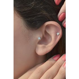 Sacce Scarves&Accessories Kutup Yıldızı Helix Kıkırdak Piercing