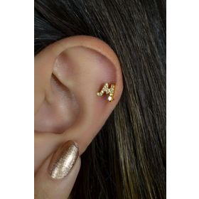 Sacce Scarves&Accessories M Harfi Helix Kıkırdak Lob Tragus Piercing