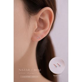 Sacce Scarves&Accessories Nazar Boncuklu Nokta Mini Küpe