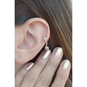 Sacce Scarves&Accessories Sallantılı Halka Helix Kıkırdak Piercing