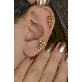 Sacce Scarves&Accessories Yay Burcu Küpe Takımyıldızı Gold Sagittarius Piercing