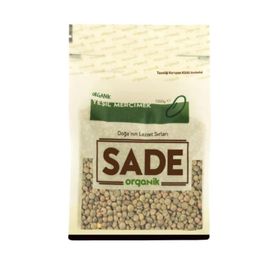Sade Organik 1 kg Yeşil Mercimek
