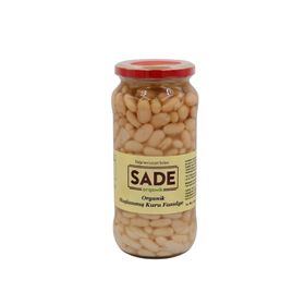 Sade Organik 400 gr Haşlanmış Kuru Fasulye