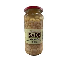 Sade Organik 400 gr Haşlanmış Kuru Fasulye