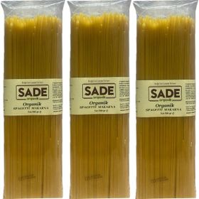 Sade Organik 500 gr Spagetti Makarna