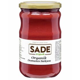 Sade Organik 650 gr Domates Salçası (5 adet)