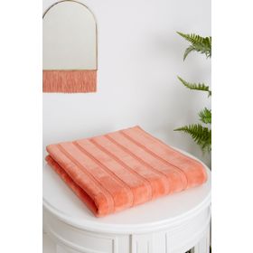 Sadem Organik Stripe 90x150 cm Banyo Havlusu