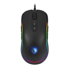 Sades Revolver Rgb Siyah Oyuncu Mouse