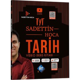 Sadettin Hoca TYT Tarih Video Ders Kitabı Kr Akademi Yayınları