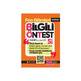 Sadık Uygun 5. Sınıf Bilgili Ön Test Fen Bilimleri Soru Bankası