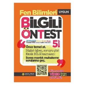 Sadık Uygun 5. Sınıf Bilgili Ön Test Fen Bilimleri Soru Bankası