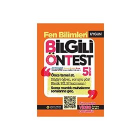 Sadık Uygun 5. Sınıf Bilgili Ön Test Fen Bilimleri Soru Bankası