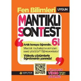 Sadık Uygun 6. Sınıf Mantıklı Son Test Fen Bilimleri Soru Bankası