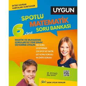 Sadık Uygun 6.Sınıf Spotlu Matematik Soru Bankası