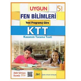 Sadık Uygun Yayın 5. Sınıf Fen Bilimleri Kazanım Tatama Testi
