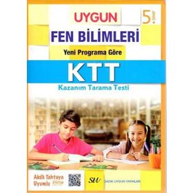 Sadık Uygun Yayın 5. Sınıf Fen Bilimleri Kazanım Tatama Testi
