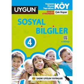 Sadık Uygun Yayınları 4. Sınıf Sosyal Bilgiler KÖY Çek Kopar Yaprak Test