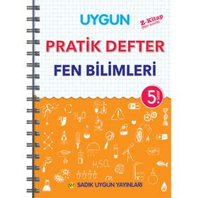 Sadık Uygun Yayınları 5. Sınıf Fen Bilimleri Pratik Defter