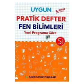 Sadık Uygun Yayınları 5. Sınıf Fen Bilimleri Pratik Defter