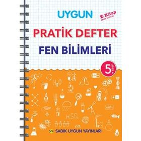 Sadık Uygun Yayınları 5. Sınıf Fen Bilimleri Pratik Defter