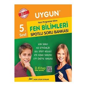 Sadık Uygun Yayınları 5.Sınıf Fen Bilimleri Soru Bankası