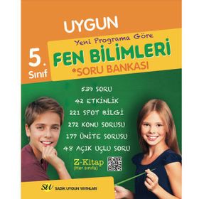 Sadık Uygun Yayınları 5.Sınıf Fen Bilimleri Soru Bankası