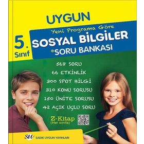 Sadık Uygun Yayınları 5. Sınıf Sosyal Bilgiler Soru Bankası - kollektif
