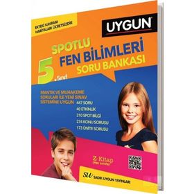 Sadık Uygun Yayınları 5. Sınıf Spotlu Fen Bilimleri Soru Bankası