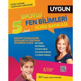 Sadık Uygun Yayınları 5. Sınıf Spotlu Fen Bilimleri Soru Bankası