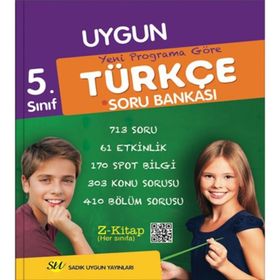 Sadık Uygun Yayınları 5. Sınıf Spotlu Türkçe Soru Bankası