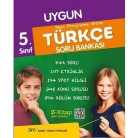 Sadık Uygun Yayınları 5. Sınıf Spotlu Türkçe Soru Bankası