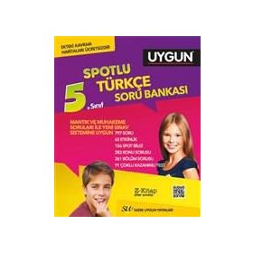 Sadık Uygun Yayınları 5. Sınıf Spotlu Türkçe Soru Bankası