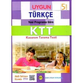 Sadık Uygun Yayınları 5. Sınıf Türkçe Kazanım Tarama Testi