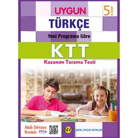 Sadık Uygun Yayınları 5. Sınıf Türkçe Kazanım Tarama Testi