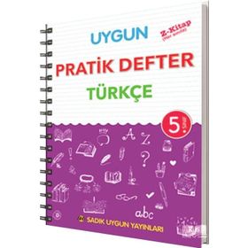 Sadık Uygun Yayınları 5. Sınıf Türkçe Pratik Defter