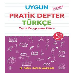 Sadık Uygun Yayınları 5. Sınıf Türkçe Pratik Defter