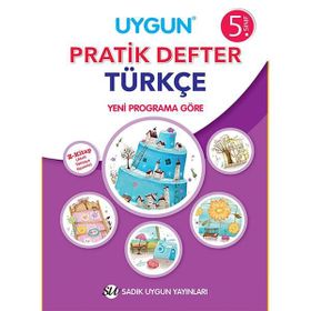 Sadık Uygun Yayınları 5. Sınıf Türkçe Pratik Defter